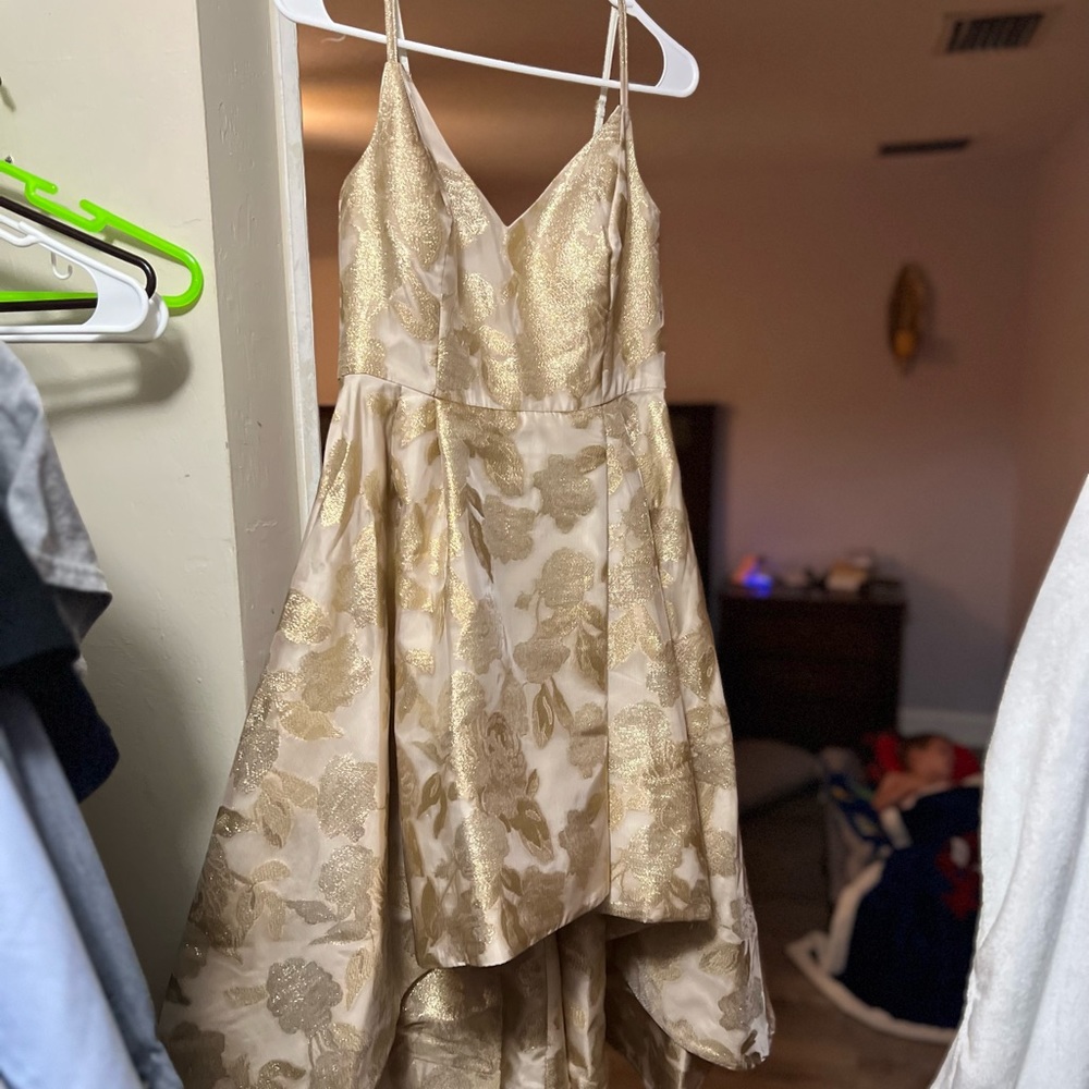 Lilly Pulitzer Alisalynn Floral Brocade high-low dress